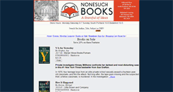 Desktop Screenshot of nonesuchbooks.com